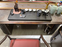 茶锦记乌金石茶盘功夫茶具套装家用简约电磁炉烧水壶一体茶具盘大号石头 A款茶具茶盘套装 实拍图