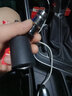 车赞（Chezan）汽车点烟器 车载点烟器 电子点火器打火机 车载车用12v点烟器点烟 （12V点烟头）+（12V转接器） 实拍图