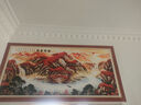 【山水装饰画】客厅沙发背景墙山水鸿运当头办公室床头风景国画 72鸿运当头 A：长1米 X 高 0.5米【 特小号】 实拍图