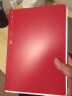 STALOGY日本 365全年册笔记本平摊自由日期日记本记事本手账适用HOBO方格本 全年册  A5红色 晒单实拍图