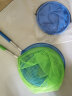 宏利（HongLi）儿童捞鱼网套装 小孩捕虫网捞鱼小网兜鱼网兜儿童抓鱼鱼网小渔网 1个蓝色网+1个绿色网+1桶（随机不可选择颜色） 实拍图
