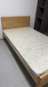 洛亚妮【24H云仓闪发】实木床100％纯实木1.5米单人床原木风主卧双人床 原木床+20cm席梦思床垫+床头柜1 1.8米*2米 实拍图