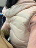 雪中飞儿童羽绒马甲外套男童薄款女童中大童秋冬轻薄外穿童装 黑色 160 实拍图
