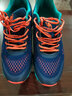 骆驼飞线运动鞋情侣越野跑步鞋女鞋耐磨透气减震运动男鞋 CSS2210032，靛蓝色，男 43 实拍图