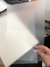 福越翔透明胶片装订封面A4 A3磨砂封皮耗材 【六仓快速送达】A4磨砂PP半透明25丝100张 实拍图