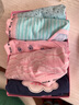 浪莎（LangSha）女士内裤纯棉中腰女生短裤年轻少女三角裤春夏季潮 A款礼盒 5条 L 码50-60kg 实拍图