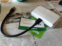 绿联 安卓数据线充电器线Micro USB3.0移动硬盘盒高速转接线适用三星note3/s5手机 圆线黑色 0.25米 实拍图