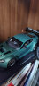 奥图亚AA 1:18阿斯顿ma丁 VANTAGE V12 GT3 跑车汽车模型车模收藏 墨绿色 81306 实拍图