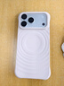 CASETIFY 纯色波漾手机壳 MagSafe兼容 硅胶手机壳 适用于苹果iPhone17/16/15 Air/Plus/Pro/Max手机保护壳 砾石白Magsafe iPhone17 Pro M 实拍图