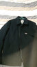 七匹狼夹克男三防抗静电行政外套男士休闲商务翻领茄克衫狼标防风衣男装 001(黑色)-基础翻领款 2XL (180) 96A 实拍图