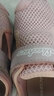 Skechers斯凯奇男宝宝凉鞋1-3岁儿童鞋子夏季小童网鞋防踢包头凉鞋302824N 女童/粉红色/PNK 24码 实拍图