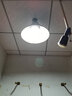 得益绿色灯泡led节能灯螺口e27e40球泡灯白光50w瓦100w200w工厂家用大灯泡 E40超大螺口灯头 足瓦进口芯片 50W 实拍图