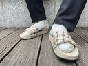斐乐（FILA）DRIFTER男鞋复古拖鞋新款凉拖休闲沙滩鞋漂流船 黄水泥-CM 42 实拍图