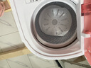 小鸭迷你洗衣机 半自动双缸桶洗衣机 母婴儿童宝宝洗衣机小型 2.5KG 白色升级款【蓝光+240W功率+不锈钢脱水桶】 实拍图