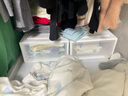 傲家 收纳箱抽屉式收纳柜塑料透明衣服收纳盒大号加厚衣物储物整理箱 14L两只装（更实惠） 1只 实拍图