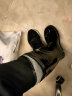 回力Warrior雨鞋男冬季中筒防水户外加绒棉防水胶鞋雨靴套鞋 HXL838 黑色中筒加绒 39 晒单实拍图