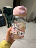 BABLOV儿童水杯女夏季高颜值便携塑料水壶可爱大容量运动吸管杯 晒单实拍图