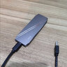 小盘(XDISK)1TB USB3.2移动固态硬盘（PSSD）M系列 Type-C亮灰色固态Nvme协议超簿便携手机直连兼容MAC 实拍图