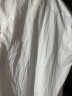 罗蒙（ROMON）短袖衬衫男夏季衬衣休闲商务中青年免烫职业正装新郎伴郎装 白色【有袋】 40/XL（建议130-140斤） 晒单实拍图