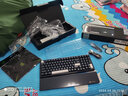 黑峡谷（Hyeku）E4Pro99键无线机械键盘有线蓝牙三模客制化机械键盘热插拔gasket结构PBT键帽午夜蓝黑莓冰淇淋轴 实拍图