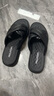 木林森舒适凉拖女夏季外穿女鞋拖鞋女时装拖鞋女沙滩拖鞋女 黑 36  实拍图