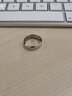 丹尼尔惠灵顿（DanielWellington）dw戒指男饰品绸缎白银色情侣对戒生日礼物送男友DW00400047 实拍图