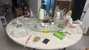 依恋达可折叠餐桌家用吃饭桌子圆形可移动大圆桌仿大理石折叠款餐厅餐桌 1.6+转盘【白理石10-12人】 实拍图