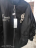 迪伽达 棒球领飞行夹克男士春夏季新款十字架印花外套男装休闲上衣服 TMGCD-W74黑色常规 XL 晒单实拍图