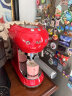 SMEG斯麦格 意大利复古意式咖啡机家用半自动 带蒸汽奶泡机 ECF01多色可选 魅惑红 实拍图