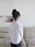 衣诺坊儿童衬衫白色长袖衫衣六一演出服打底衫女童衬衫大合唱T恤 实拍图