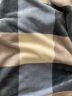 京东京造撸猫毯 400g法兰绒空调毯简约纯色毯沙发午睡盖毯冰冰酱100x140cm 实拍图
