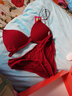 KJ性感惑无钢圈内衣女聚拢小胸罩超薄款法式美背细吊带前扣文胸套装 酒红 M （适合70C 75A 75B） 实拍图