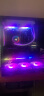 玩家堡垒 （uphere）显卡支架RGB发光污染灯电脑台式机箱立式托主板灯条支撑架竖装饰伴侣 （三孔）黑色5v3针-ARGB 实拍图