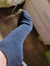 恒源祥袜子女抗菌纯棉船袜四季薄款隐形袜透气运动浅口女袜黑色款 实拍图