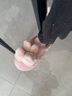 迪芙熙女生拖鞋可爱卡通冬季毛绒棉拖鞋女室内防滑保暖少女心月子居家棉 粉色 36 37码(适合35/36脚穿) 实拍图
