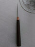 若轩葫芦形实心全钢锥子针手工打孔修鞋补鞋直锥缝纫木柄锥子上鞋工具 黑柄直尖锥 1把 实拍图