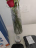 吕姆克花瓶玻璃透明花瓶大号摆件花器租房玄关卧室干花插花瓶高30CM5067 实拍图