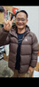 骆驼火焰羽绒服男士冬季加厚白鸭绒情侣面包服保暖外套M33CR07131A 实拍图