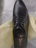 金利来（Goldlion）男鞋商务正装鞋休闲鞋简约西装鞋舒适男士皮鞋567810183ABB黑色44 实拍图