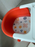 日康（rikang）宝宝餐椅 婴儿学坐椅多功能叫叫椅儿童吃饭餐桌 RK-X2009-2 橙色 实拍图