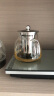 FUNORK全自动上水电热烧水壶泡茶专用烧水器茶台一体机茶桌茶几嵌入式电茶壶茶具套装 保温款不锈钢色（37x20cm） 实拍图