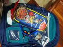 派格威新款小学生书包男孩一二三到六年级儿童耐磨男生减负双肩包大容量 绿色+(挂饰+6件套+手表+笔盒) 大号3-6年级 实拍图