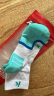kawasaki川崎专业羽毛球袜运动袜透气包裹加厚毛巾底女款中袜3双装三色 实拍图