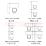 中伟（ZHONGWEI）屏风办公桌椅组合职员财务电脑桌简约隔断卡座T型2人工作位可定制 实拍图