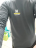 美罗邦（Meloban）长袖t恤男士纯棉春秋季宽松卫衣秋衣纯色打底衫男上衣服男装秋装 深灰色【1件装】100%纯棉 XL【建议140-150斤】 实拍图
