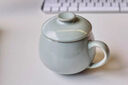 雅瓷汝窑茶杯办公室陶瓷杯子带盖喝茶泡茶杯小青杯礼盒装 汝窑小青杯 340ml 1只 实拍图