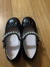 百丽童鞋春秋女童皮鞋返校学生鞋宝宝透气珍珠单鞋表演鞋 黑色32码 实拍图