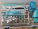 JUYA 俊雅衍纸工具套装完整工具套装共25件手工工具配电动衍纸笔送大工具盒+线稿图送教程可选含衍纸 蓝色25件完整工具套装(不含衍纸) 衍纸宽度5mm 实拍图