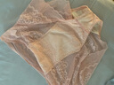 杰曼丽高腰蕾丝收腹内裤女超薄桑蚕丝底裆夏季薄款透气微收腹大码裤头 3条装（黑色+浅灰+胭粉）桑蚕丝裆 3XL (150-200斤) 实拍图