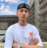 QMXD几何项链男潮流嘻哈韩版学生吊坠男欧美简约时尚百搭气质情侣 几何三角黑色（O型链） 实拍图